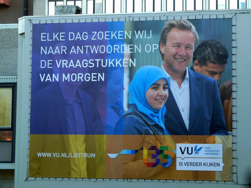 Fototentoonstelling VU is Verder Kijken - Amsterdam