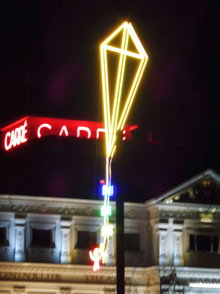Amsterdam Light Festival 2015 - The Light Kite van Tijdmakers en Theater Carre - Amsterdam