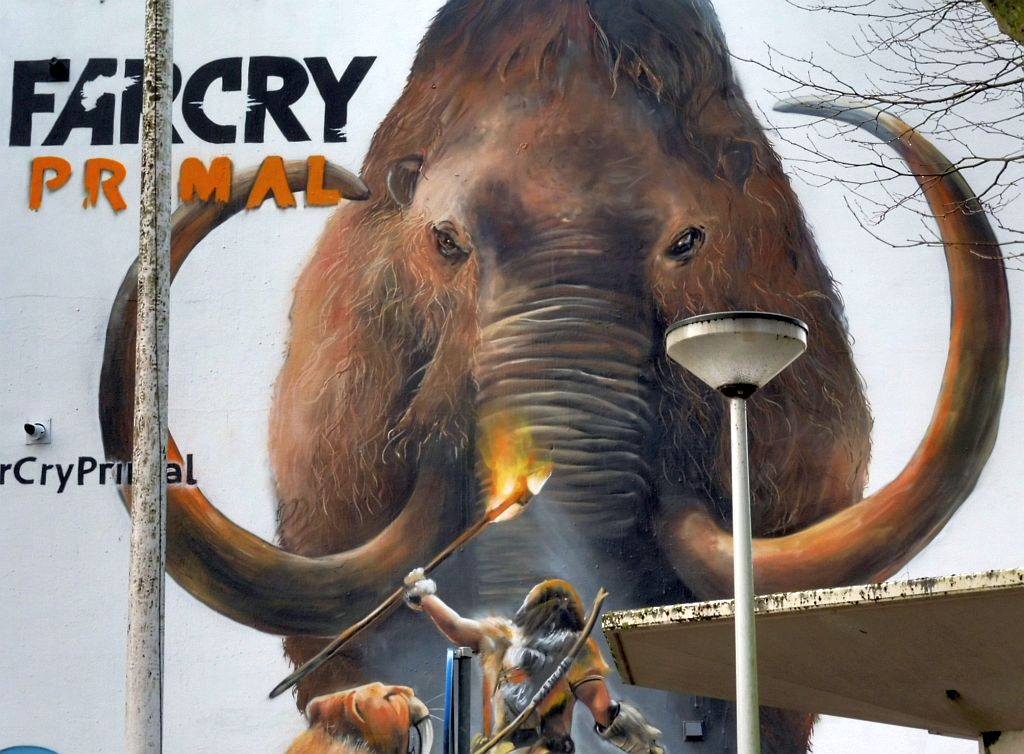 Bosbaanweg - Promotie Graffiti voor Far Cry Primal - Amsterdam