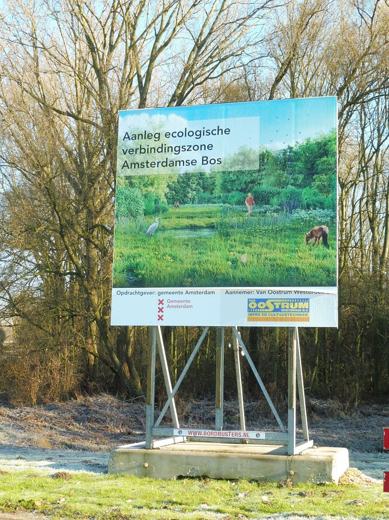 Ecologische Verbindingszone Bosrandweg - Aanleg - Amsterdam